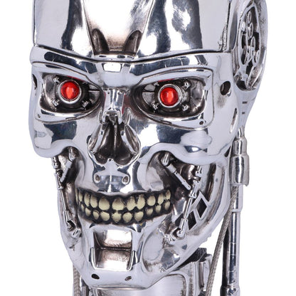 T800 Terminator 2 Judgement Day T2 Head Box Movie Merchandise 21cm Statue 5