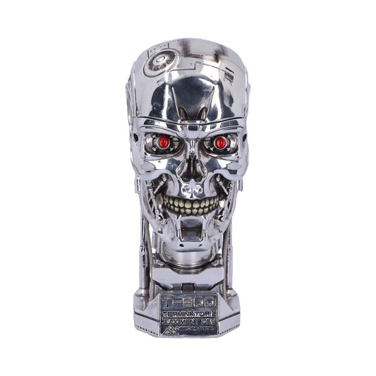 T800 Terminator 2 Judgement Day T2 Head Box Movie Merchandise 21cm Statue 1