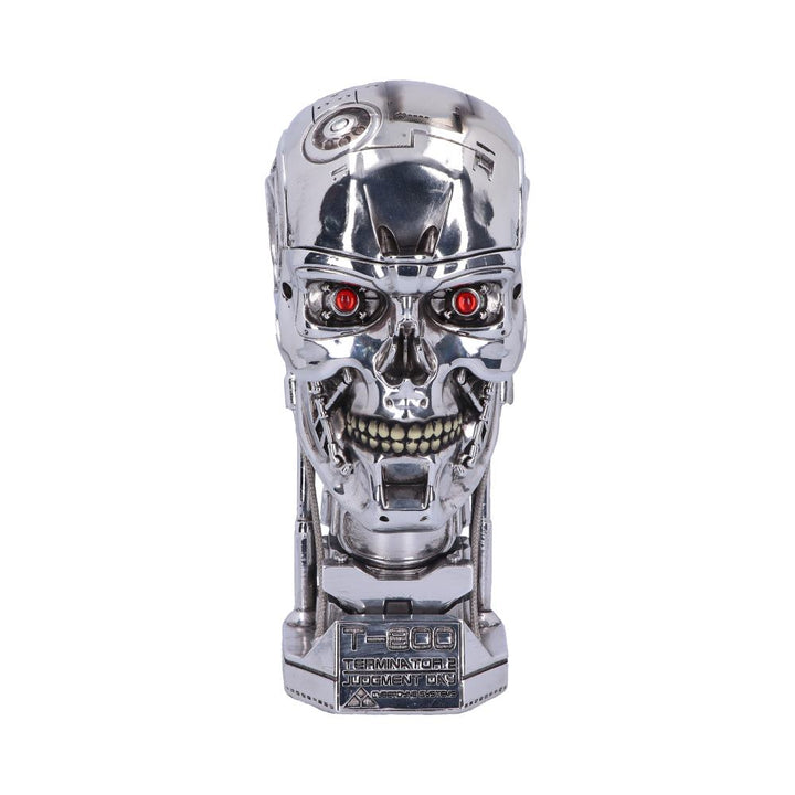 T800 Terminator 2 Judgement Day T2 Head Box Movie Merchandise 21cm Statue 1