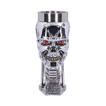 T800 Terminator 2 Judgement Day T2 Head Goblet Wine Glass 17cm 1