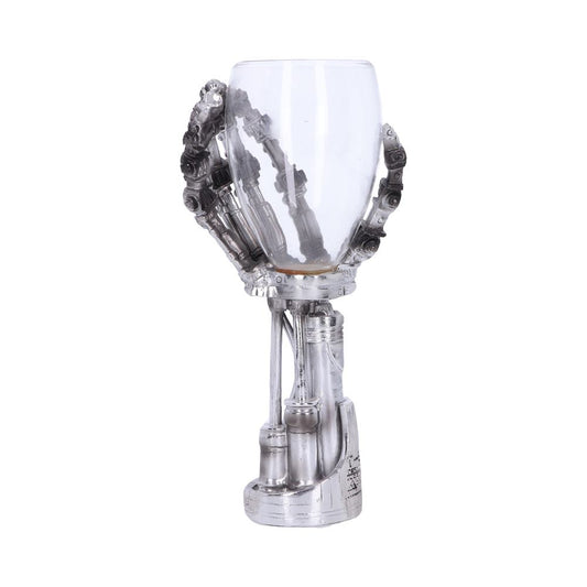 Terminator 2 T800 Hand Goblet Wine Glass Official Merchandise Judgment Day 19cm 1
