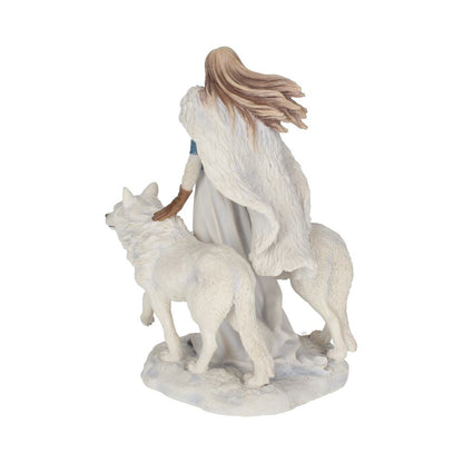 Winter Guardians Wolf Companion Figurine 23cm by Anne Stokes 4