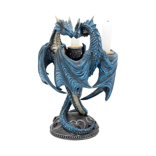 Dragon Heart Candle Holder 23cm Designed By Anne Stokes 2