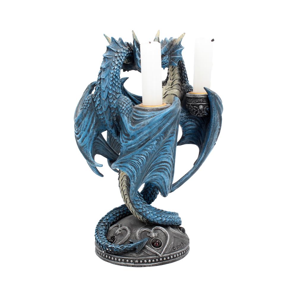 Dragon Heart Candle Holder 23cm Designed By Anne Stokes 3