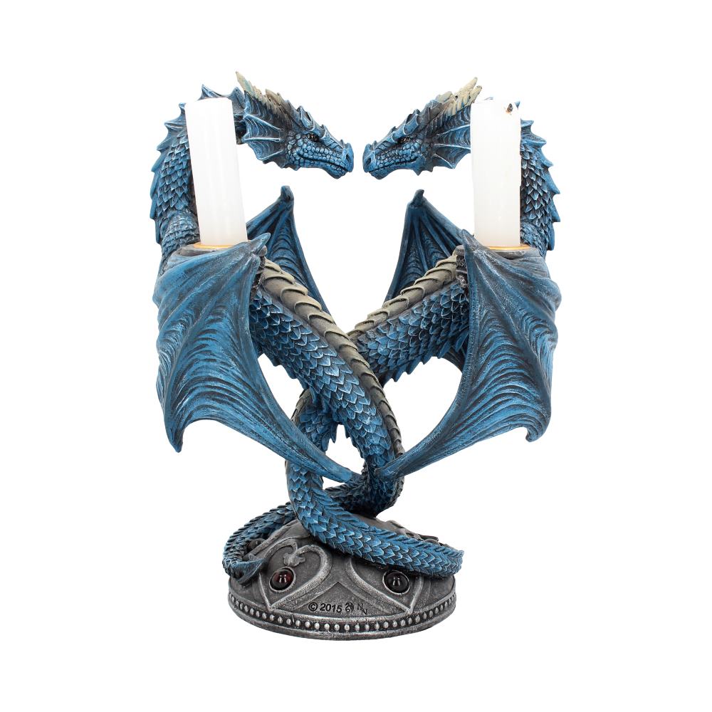 Dragon Heart Candle Holder 23cm Designed By Anne Stokes 4