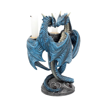 Dragon Heart Candle Holder 23cm Designed By Anne Stokes 6