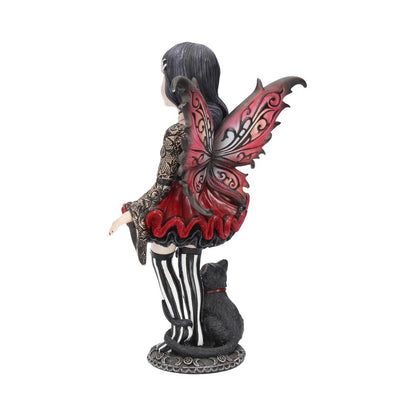 Little Shadows Hazel Figurine Gothic Fantasy Cat Fairy Ornament 16cm 3