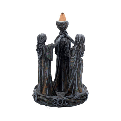Mother Maiden Crone Backflow Incense Burner 18cm 1