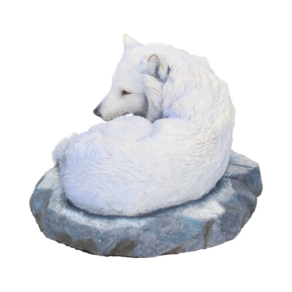 Guardian of the North Wolf Figurine by Lisa Parker Snowy Ornament 19.5cm 3