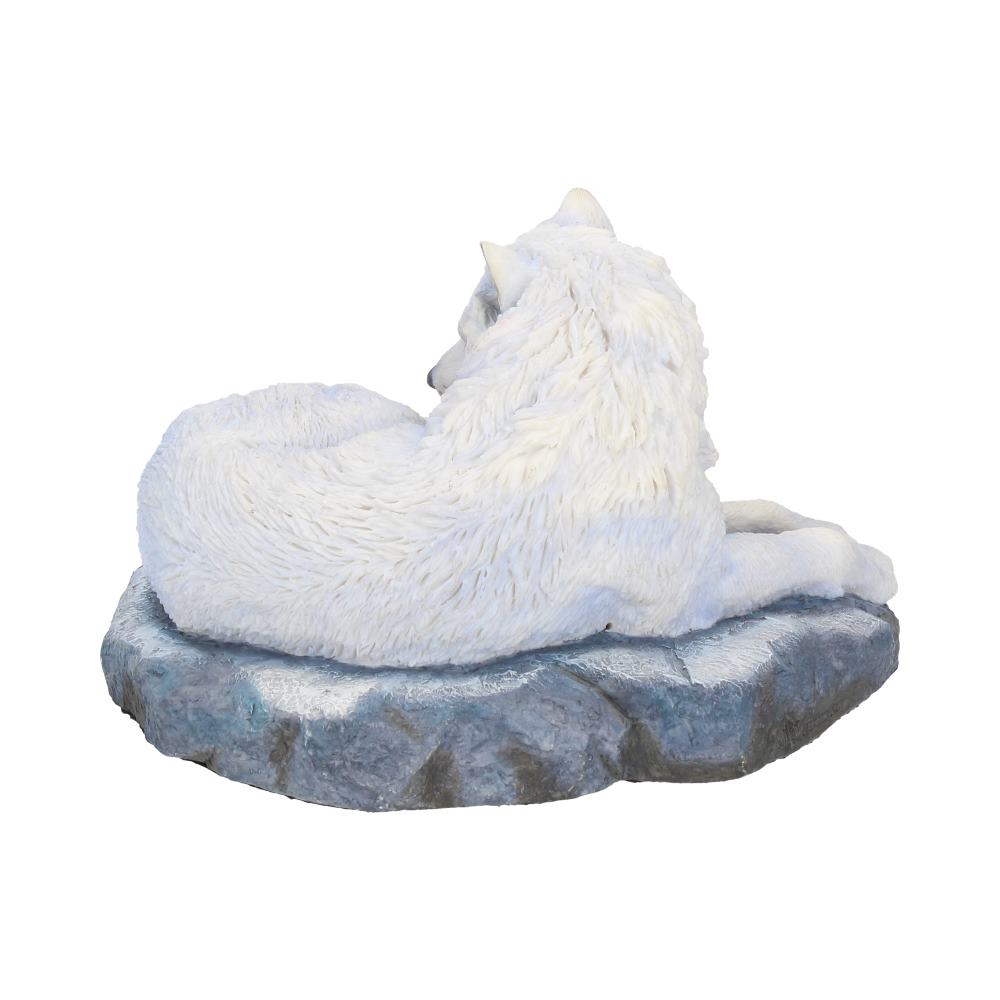Guardian of the North Wolf Figurine by Lisa Parker Snowy Ornament 19.5cm 4