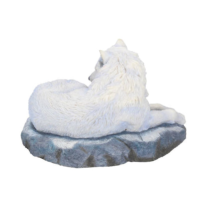 Guardian of the North Wolf Figurine by Lisa Parker Snowy Ornament 19.5cm 4