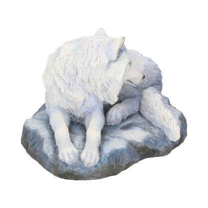 Guardian of the North Wolf Figurine by Lisa Parker Snowy Ornament 19.5cm 6