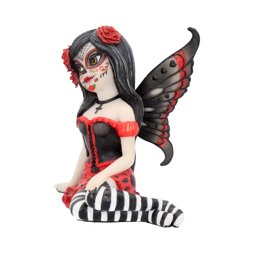 Rosalia Figurine Sugar Skull Fairy Ornament 10.5cm 2