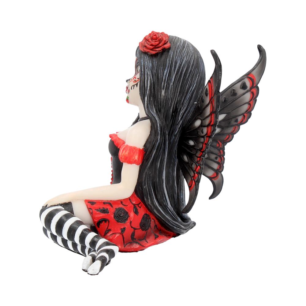 Rosalia Figurine Sugar Skull Fairy Ornament 10.5cm 3