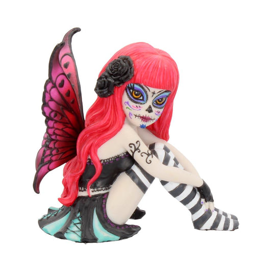 Valentina Figurine Sugar Skull Fairy Ornament 10cm 1