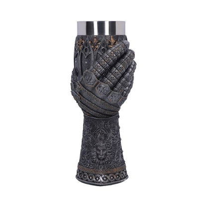 Medieval Lion Heart Gauntlet Armour Goblet 2