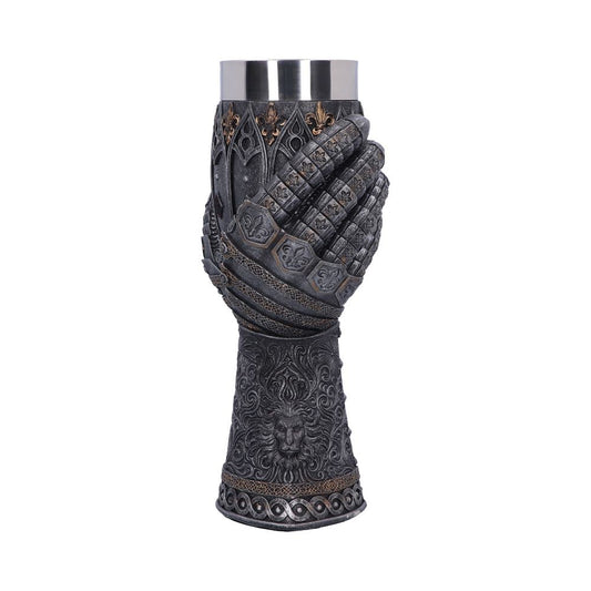 Medieval Lion Heart Gauntlet Armour Goblet 2