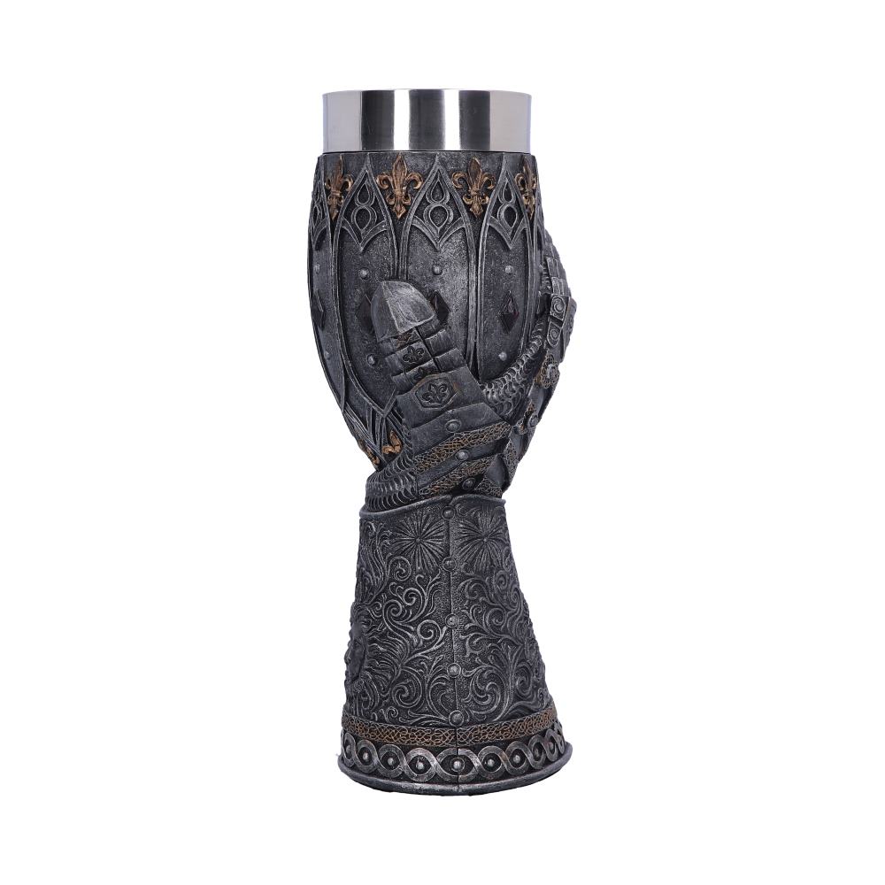Medieval Lion Heart Gauntlet Armour Goblet 4