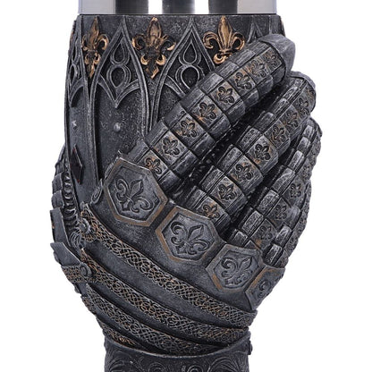 Medieval Lion Heart Gauntlet Armour Goblet 5