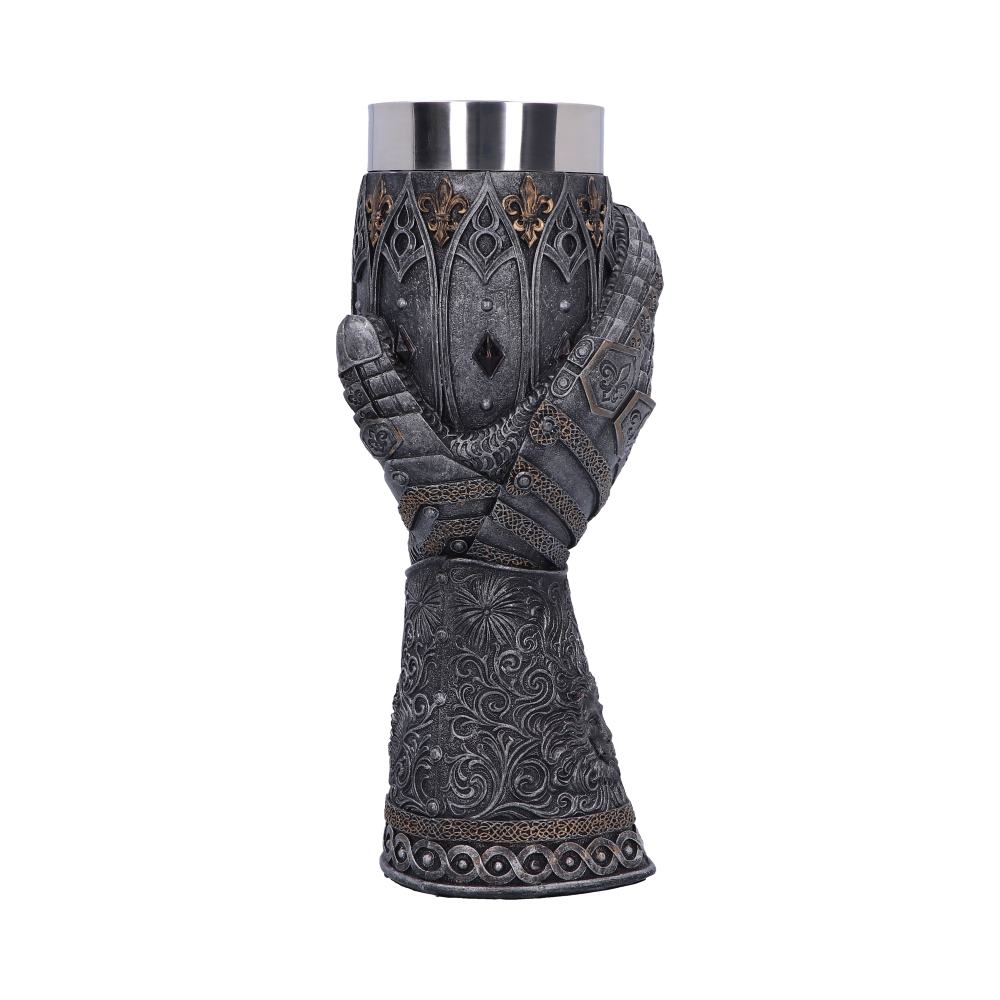 Medieval Lion Heart Gauntlet Armour Goblet 1
