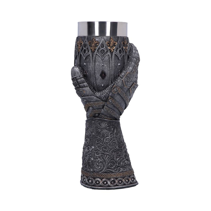 Medieval Lion Heart Gauntlet Armour Goblet 1