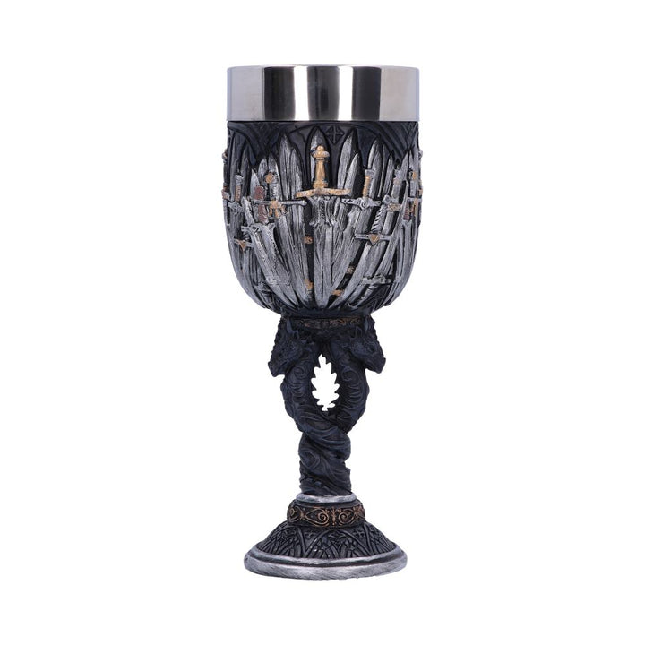 Nemesis Now Medieval Sword Dragon Wine Goblet 17.5cm