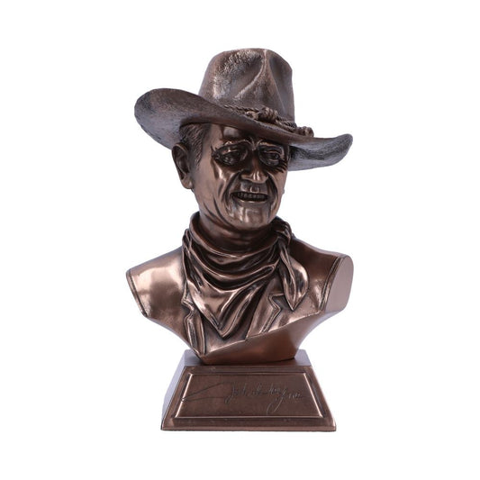 Bronze John Wayne Bust Small 18cm Captain Jake Cutter Comancheros Figurine 1