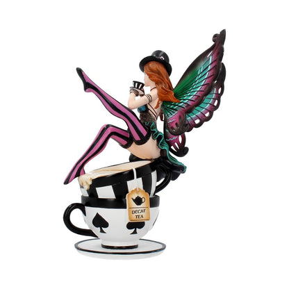 Hatter with Teacup 16cm Wonderland Fairy Resin Statue 3