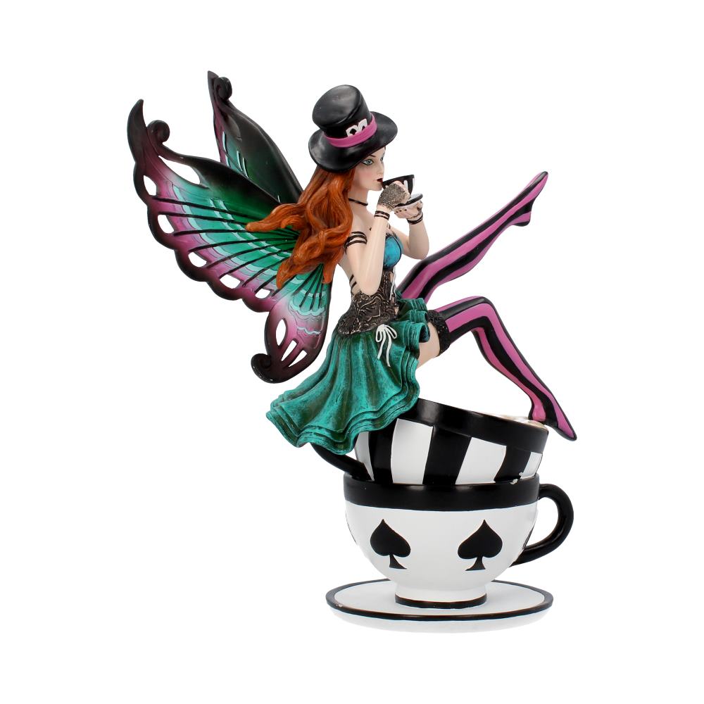 Hatter with Teacup 16cm Wonderland Fairy Resin Statue