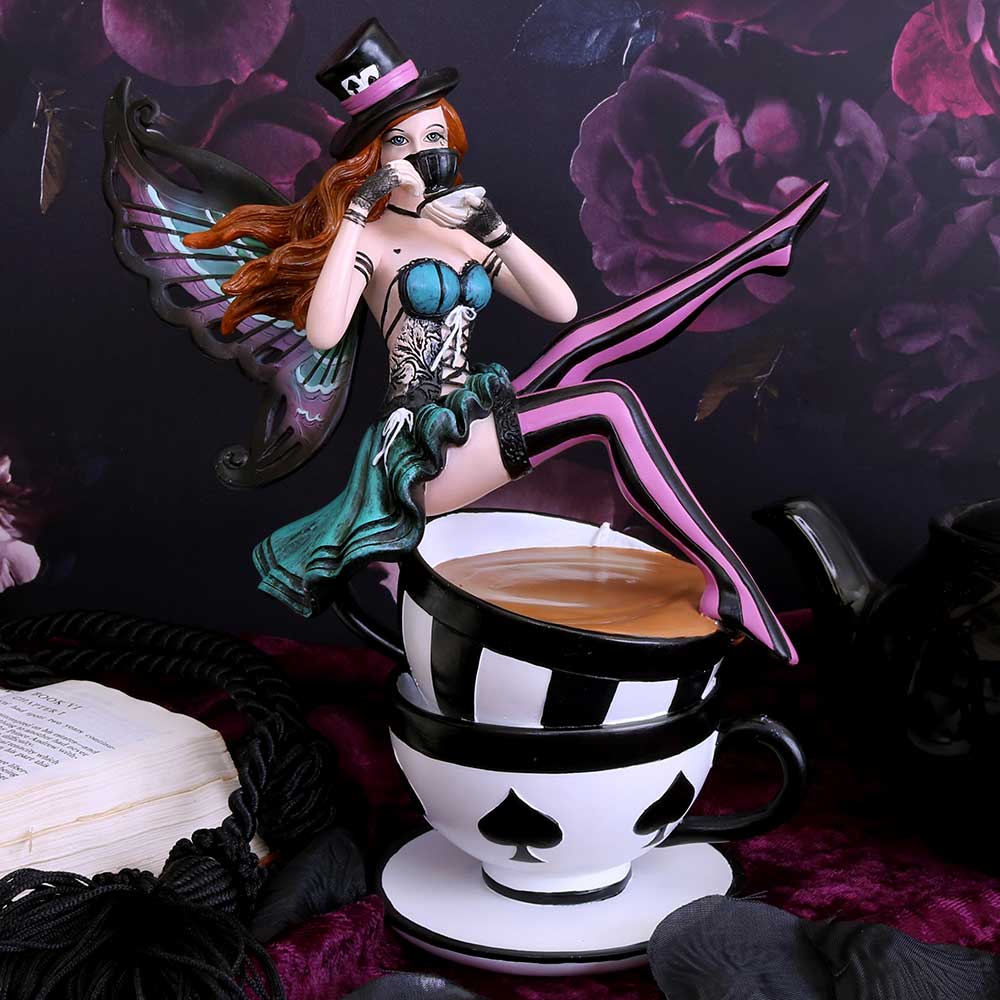 Hatter with Teacup 16cm Wonderland Fairy Resin Statue 7