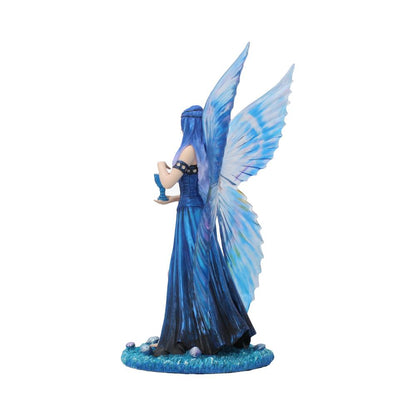Anne Stokes Enchantment Blue Fairy with Goblet Figurine 26cm Display Statue 3