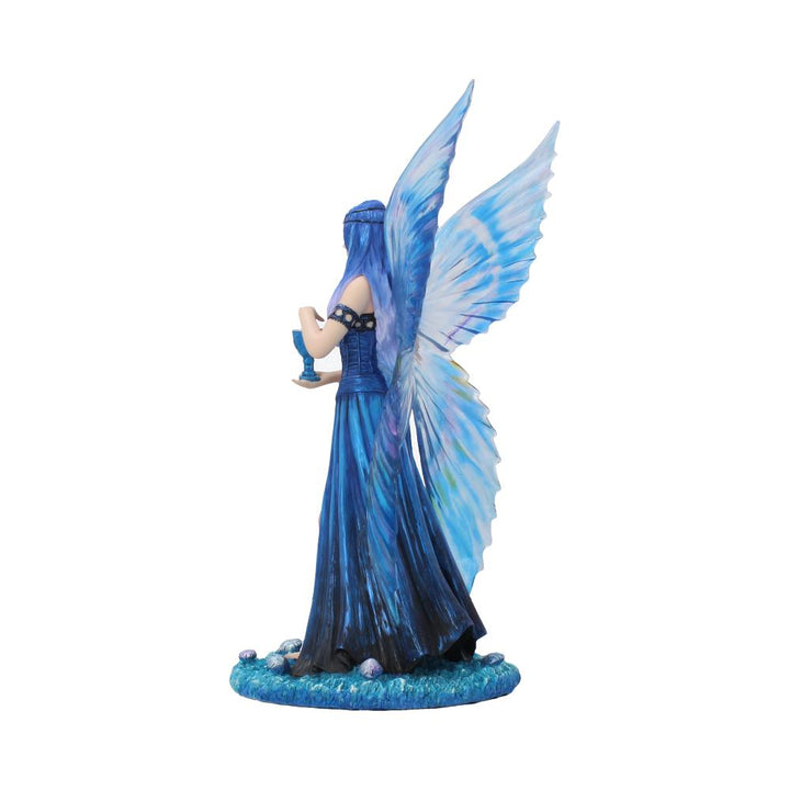 Anne Stokes Enchantment Blue Fairy with Goblet Figurine 26cm Display Statue