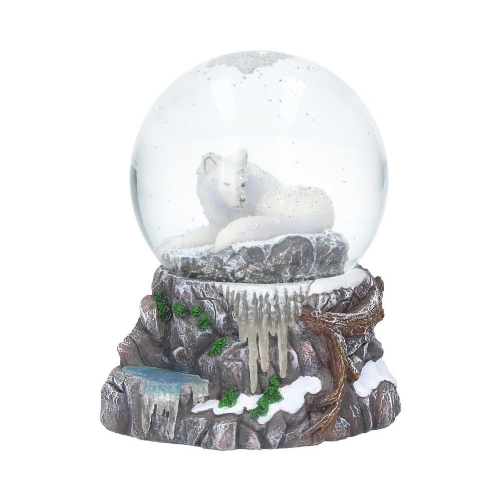 Guardian of the North Wolf Snowglobe 14.5cm 1