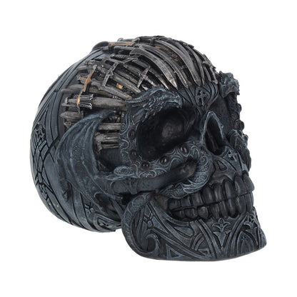 Medieval Sword Dragon Skull Gothic Ornament 18.5cm 1