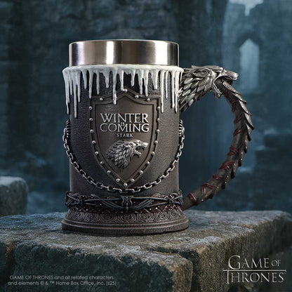 House Stark Tankard 14.7cm Game of Thrones Drinking Mug 7