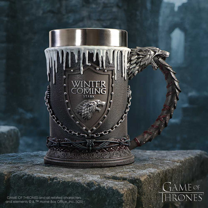 House Stark Tankard 14.7cm Game of Thrones Drinking Mug 7