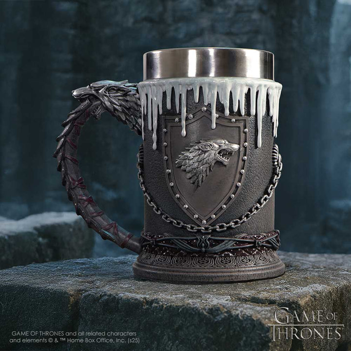 House Stark Tankard 14.7cm Game of Thrones Drinking Mug 8