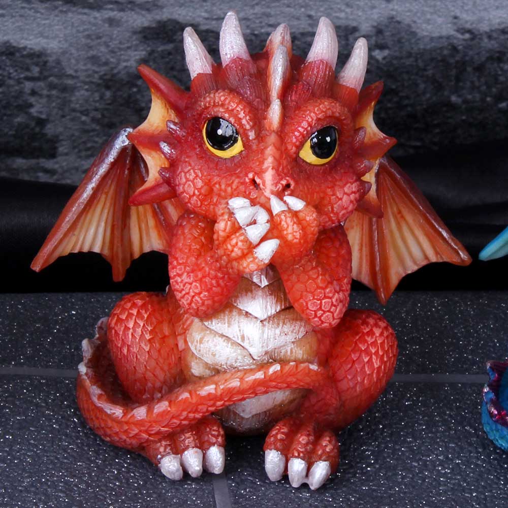 Three Wise Dragonlings Figurines Dragon Ornaments 8.5cm 14