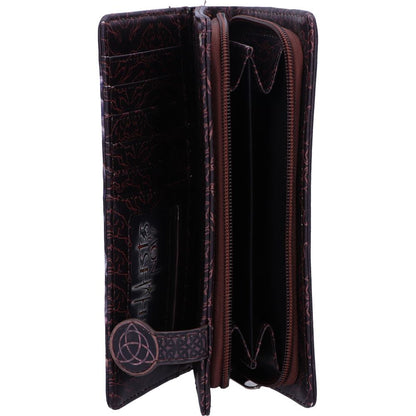 Soul Bond Wolf Embossed Purse 18.5cm by Anne Stokes 5