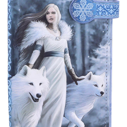 Winter Guardians Wolf Embossed Purse 18.5cm by Anne Stokes 6