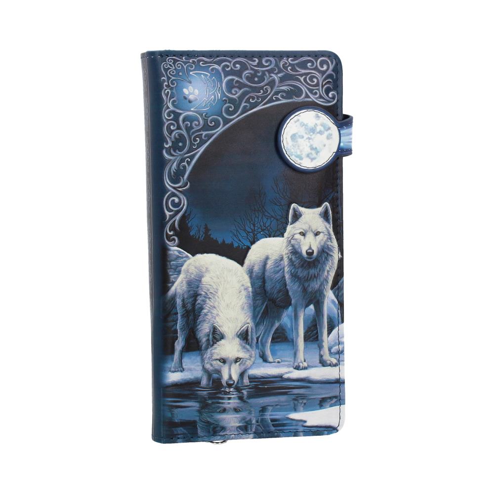 Warriors of Winter Wolf Purse Embossed 18.5cm by Lisa Parker 1