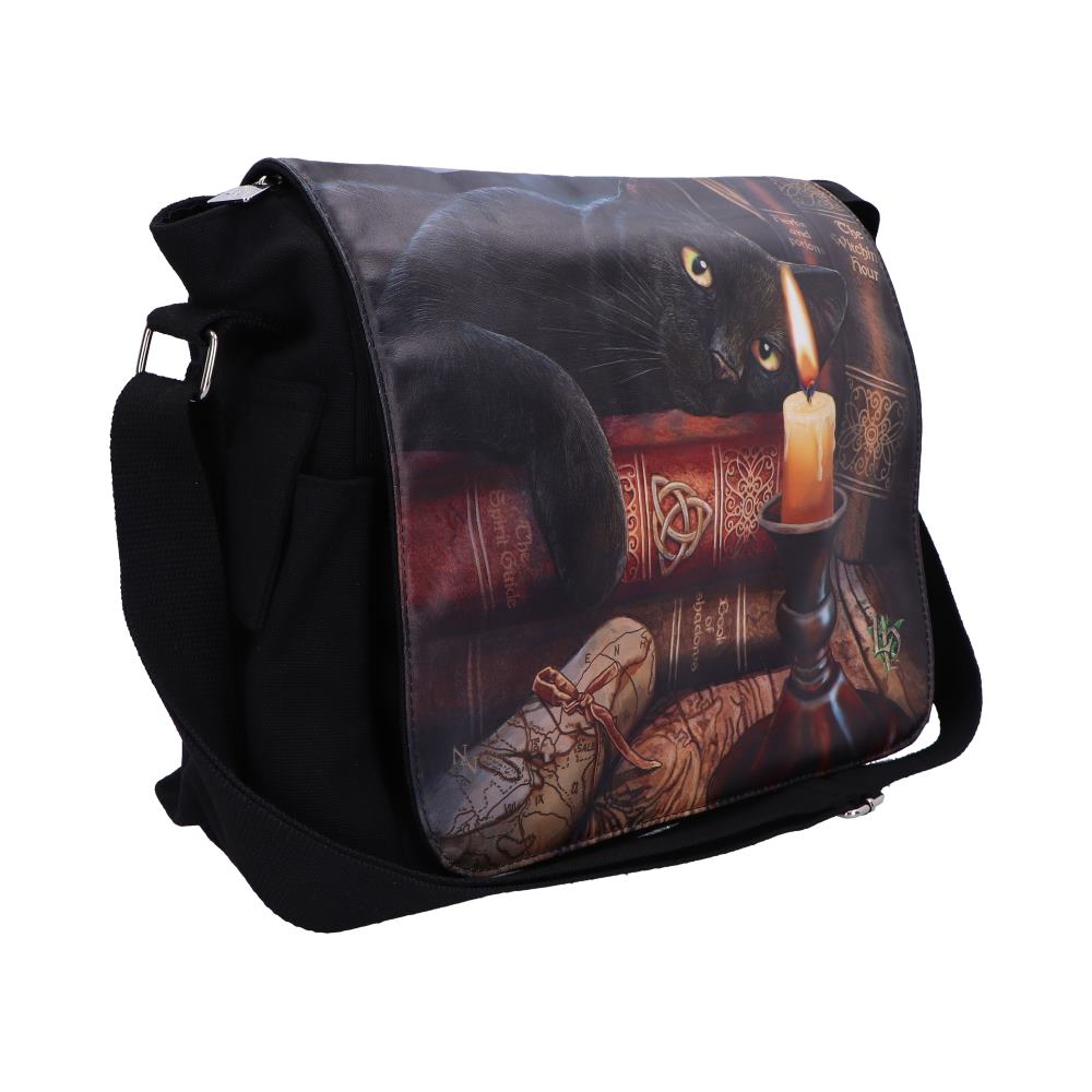 Witching Hour Cat Messenger Bag by Lisa Parker 40cm 4