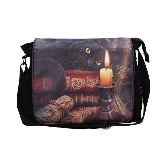 Witching Hour Cat Messenger Bag by Lisa Parker 40cm 1