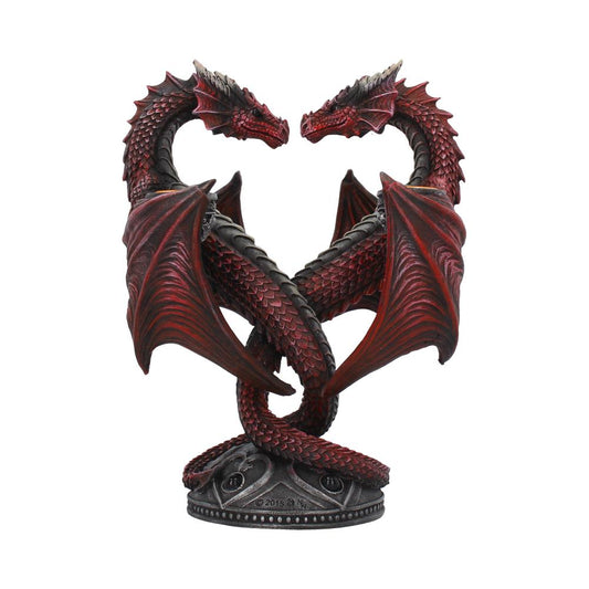 Dragon Heart Anne Stokes Valentines Edition Romantic Gothic Candle Holder 23cm 1