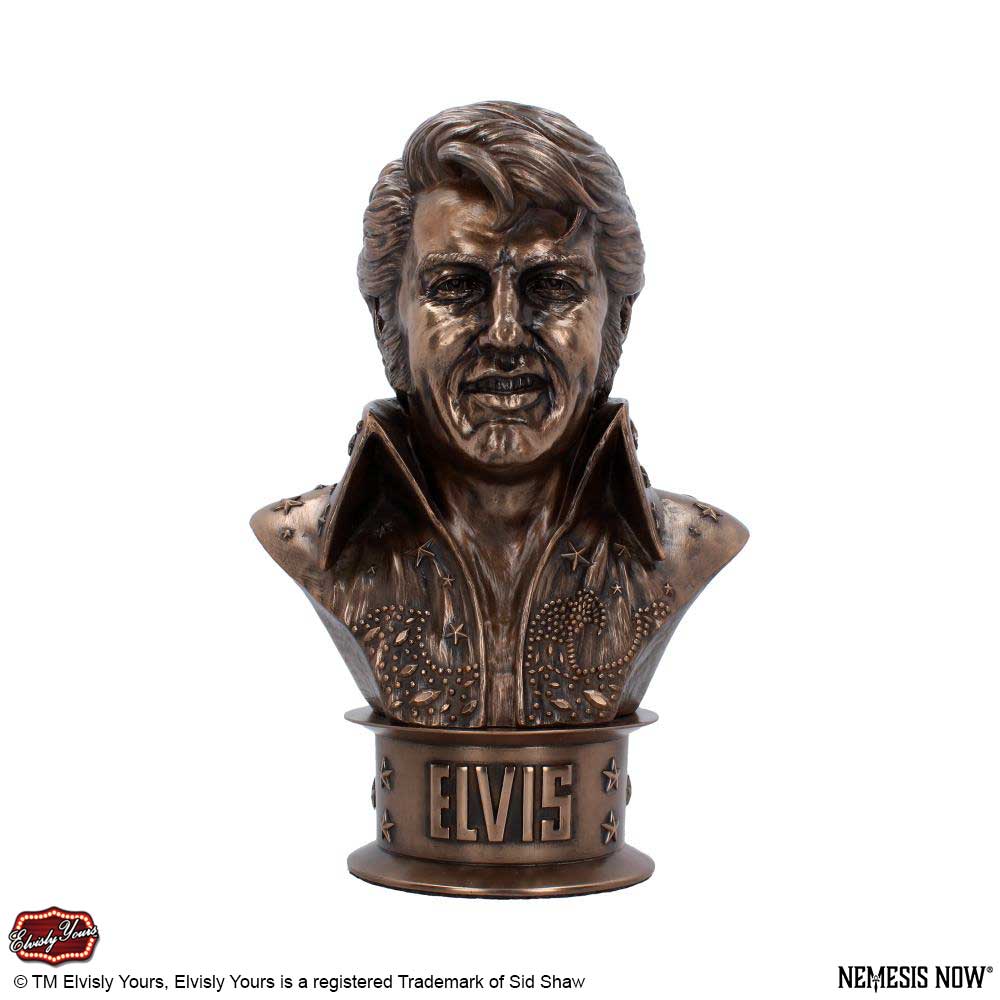 Elvisly Yours Elvis Presley Bust 33cm Officially Licensed 1
