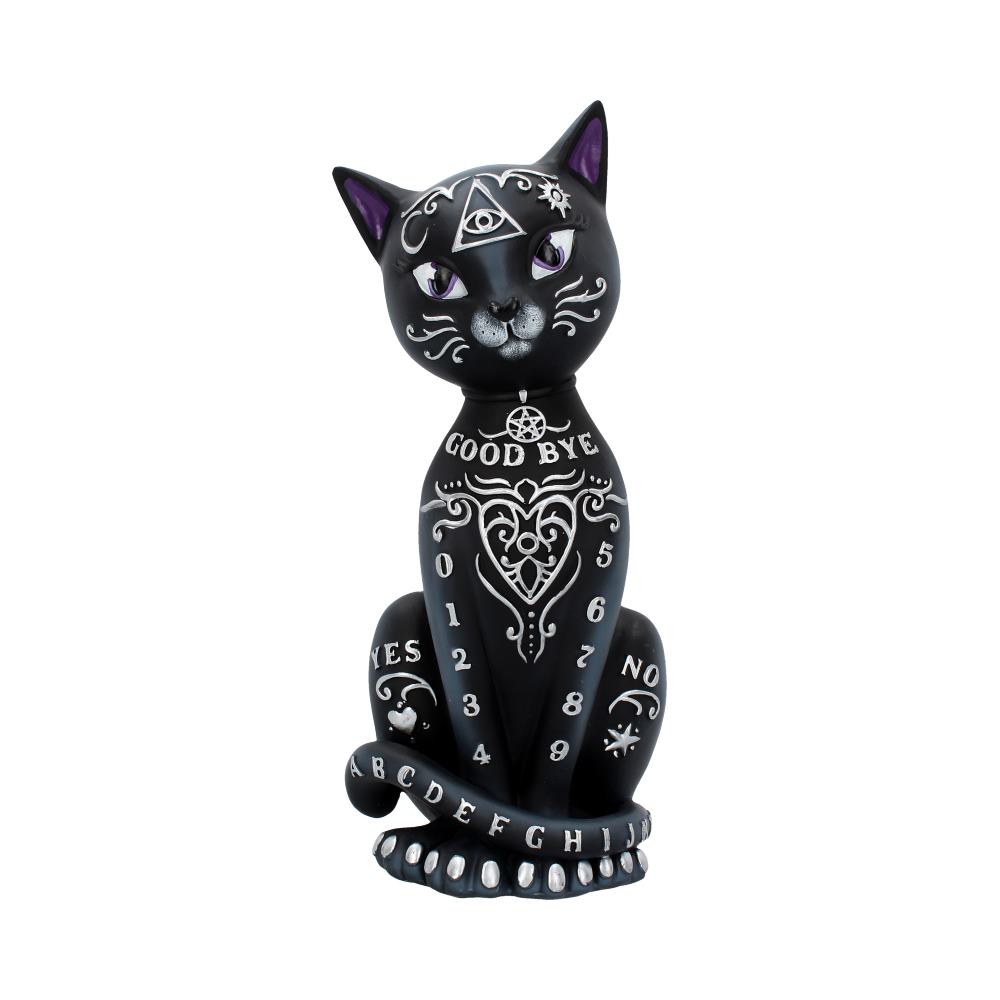 Mystic Kitty Figurine Spirit Board Black Cat Ornament 26cm 1