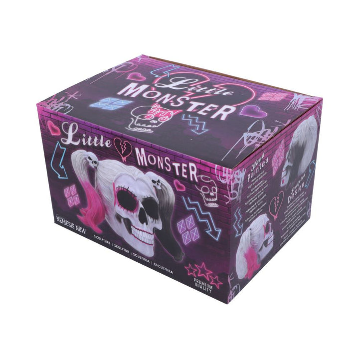 Little Monster Pigtailed Troublemaker Skull 20.6cm