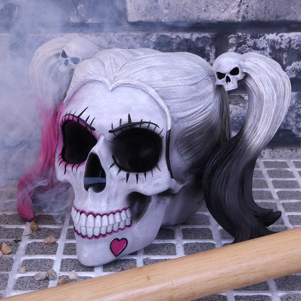 Little Monster Pigtailed Troublemaker Skull 20.6cm 7