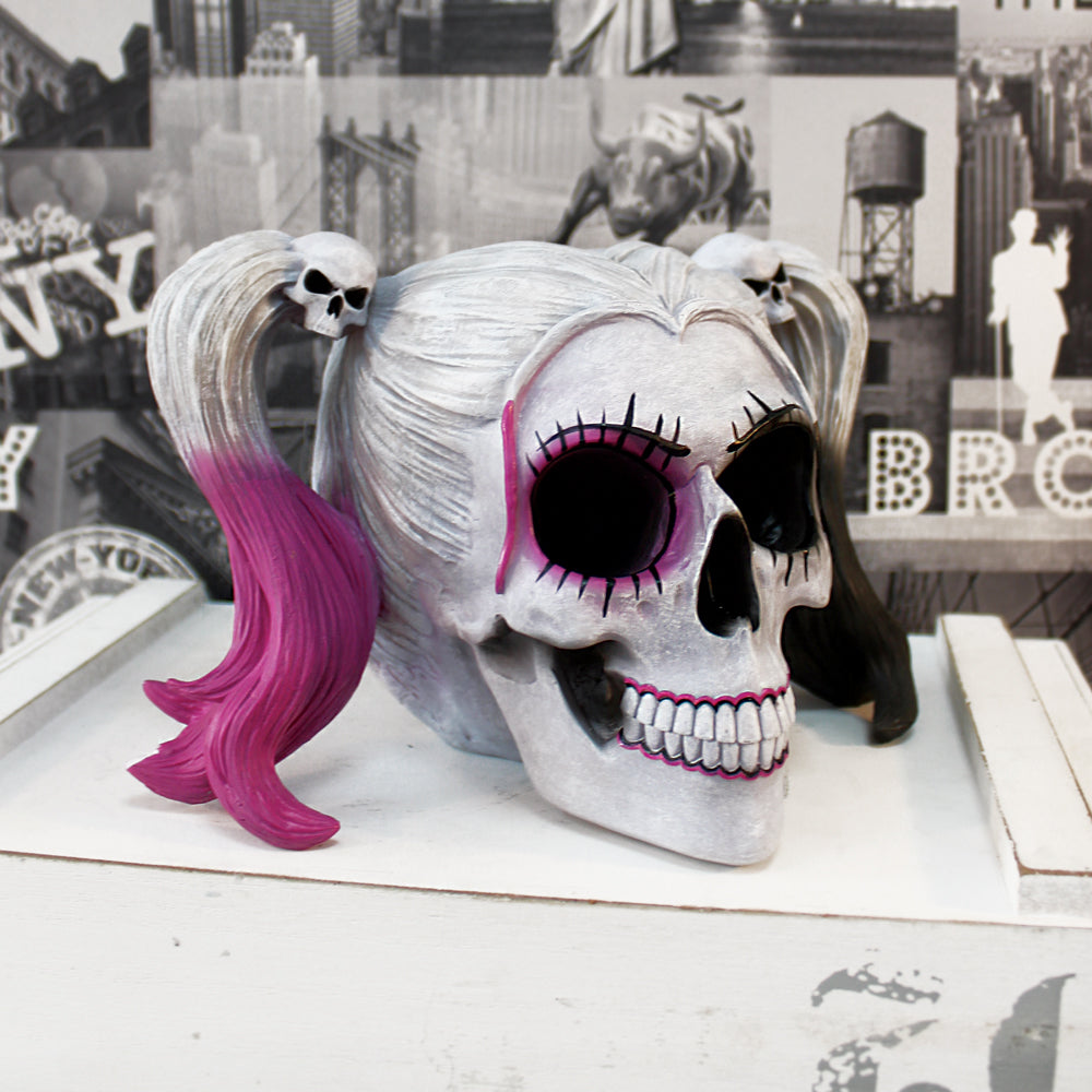 Little Monster Pigtailed Troublemaker Skull 20.6cm 8