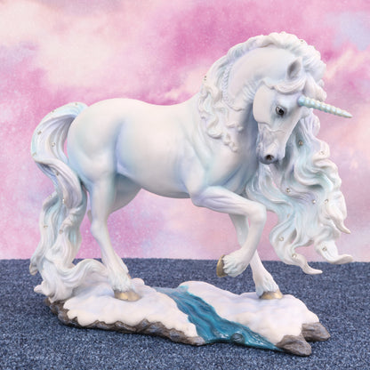 Pure Spirit Figurine Majestic Magical White Unicorn Ornament 24cm 7